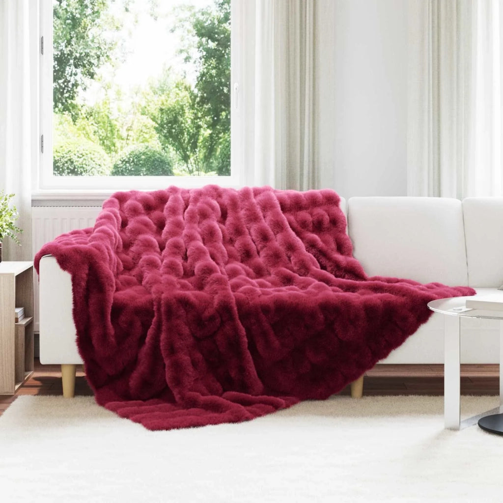 Coperta antiscivolo in sintetica di coniglio Olite 220 x 240 cm 42021851