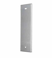 Placca cieca per avvolgitore tapparelle - Placca cieca di colore Nero - Interasse 240mm