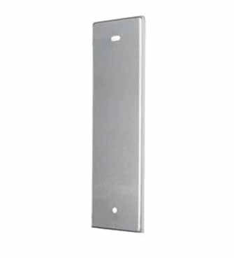 Placca cieca per avvolgitore tapparelle - Placca cieca di colore Nero - Interasse 240mm