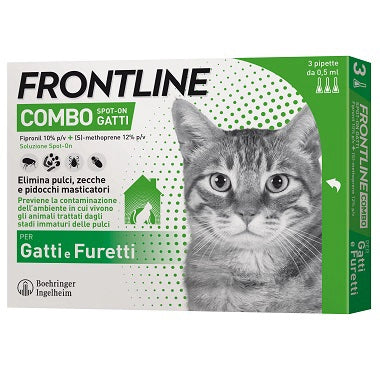 FRONTLINE COMBO GATTI 3 PIPETTE- FRONTLINE- 1,0 pz