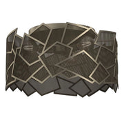 Plafoniera Luminex Camo rete oro titanio 3xE27 max 15W