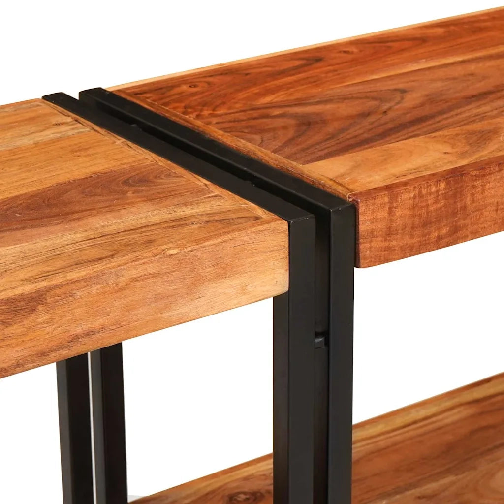Tavolo consolle Marrone Legno di Acacia Massello 4104740