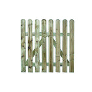 CANCELLETTO IN PINO IMPREGNATO CON DOGHE CONTINUE  cm.100x100h.    VETTE