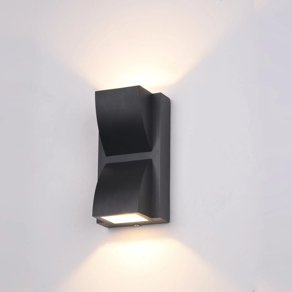 Applique esterno Italux Edgar PL-437B LED 6W 3000K IP54