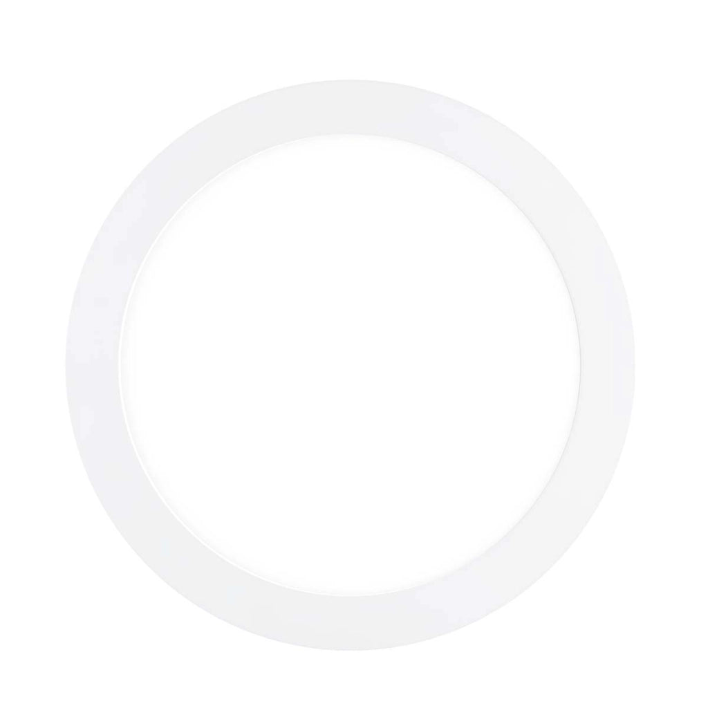 Pannello Luminoso LED Formato Rotondo 18W 220×220mm Design Ultra Sottile ed Elegante Bianco Avizar