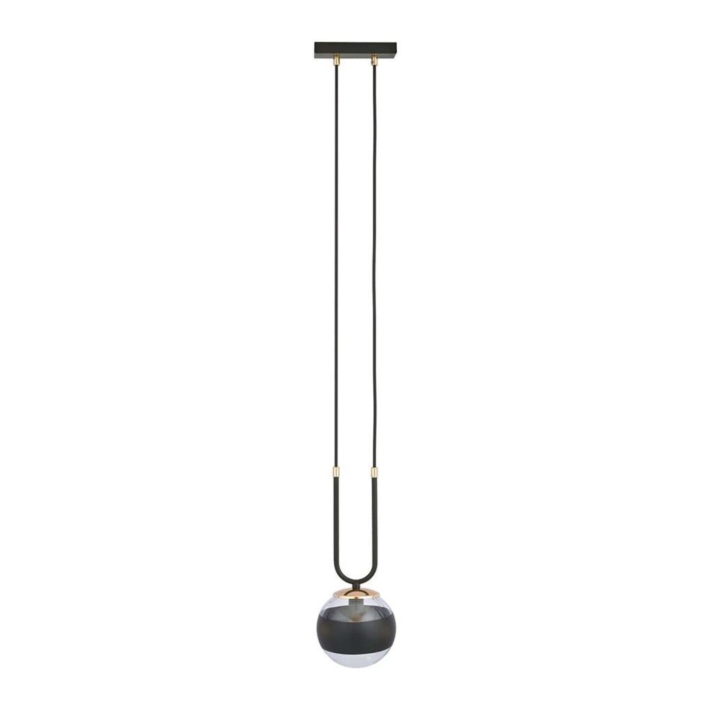 Sospensioni Moderna Crio Acciaio Nero 1 Luce E14 Ip20