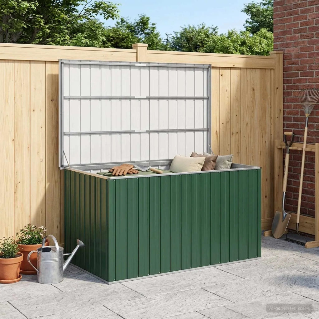 Baule da Giardino Verde 171x99x93 cm 46269