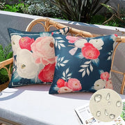 Cuscini acqua-resistenti per esterni - Set da 2 - 40 x 40 cm