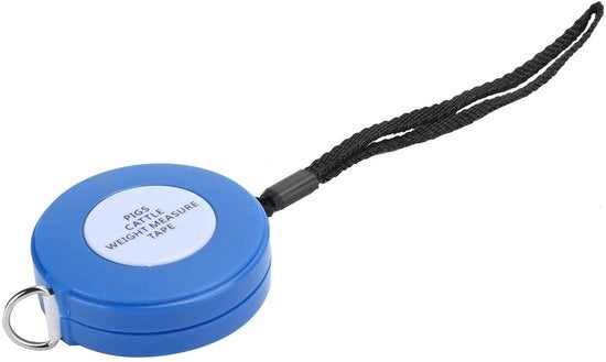 Misuratore di Peso Professionale Rimpiazzabile - Misuratore di Peso con Marcatura - Misurazione di Peso - Materiale Durale PVC/ABS - 250 cm - Tavole di Misura Precise - Misuratore di Peso Rimpiazzabile