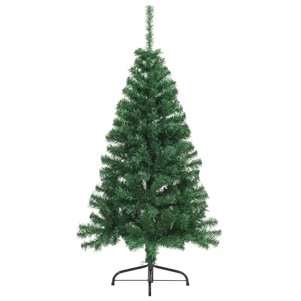 Albero di Natale artificiale con luci integrate Verde 120 cm 3396991