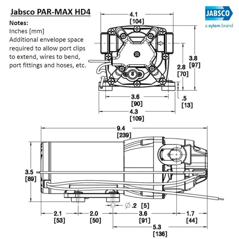 PARMAX HD4 12V 15LPM 25PSI