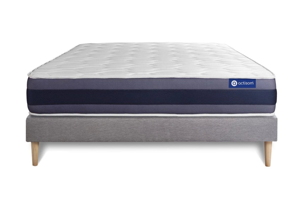 Kit rete e materasso Actimemo morpho 130x210cm - Spessore : 24cm- memory foam - Bilanciato -