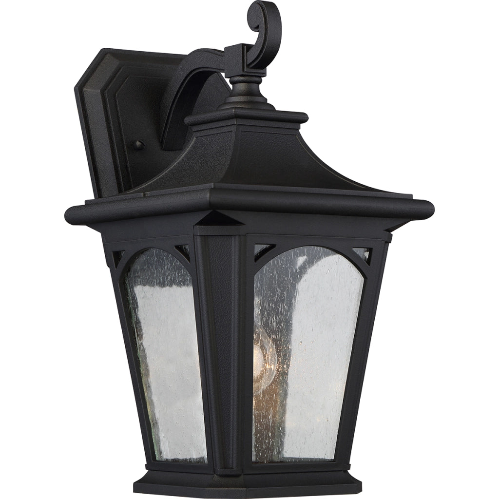 Applique esterna nera E27 60W IP44 Bedford Quoizel