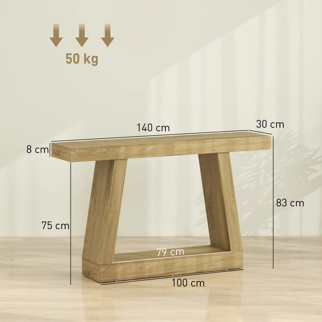 Tavolo da pranzo allungabile ¨C zephmum ¨C Rovere, 140 cm