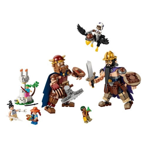 Set costruzioni lego 75644 one piece dori contro brogi giganti di litt