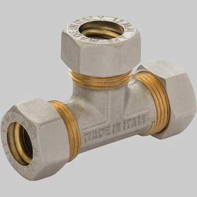 TEE 3 DADI ORING  14 x 14 x 14     APE RACCORDERIE