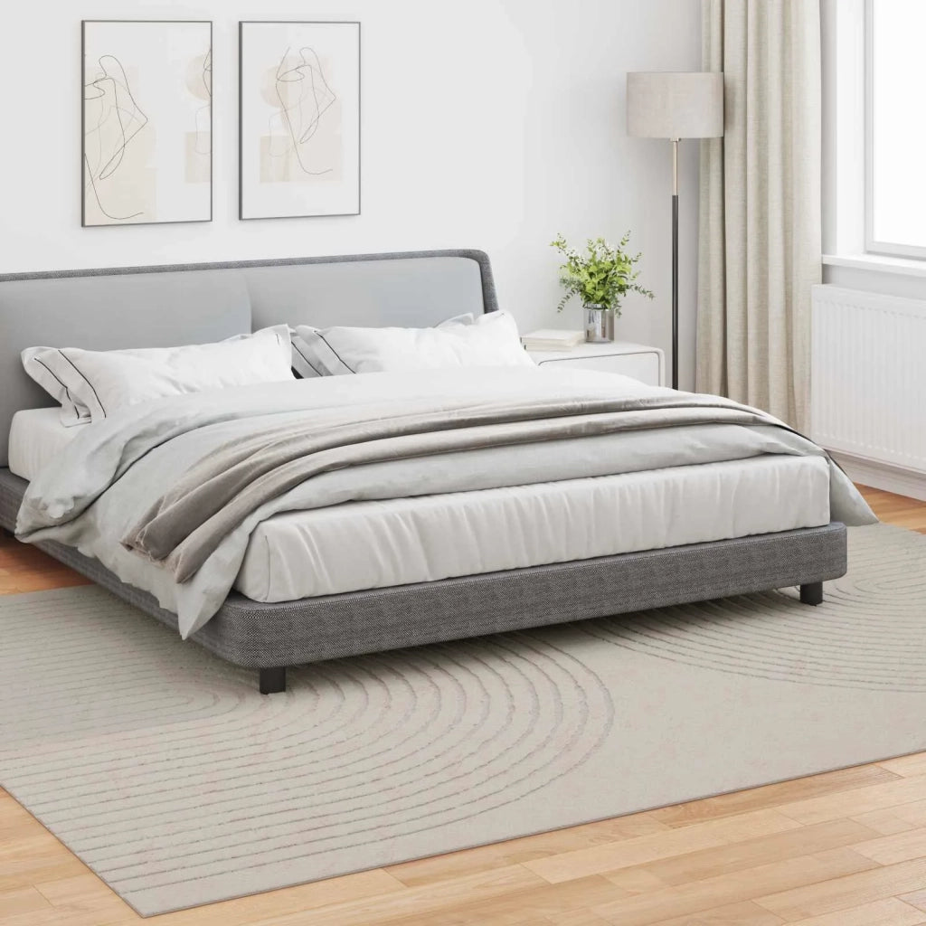 Tappeti per area GALATI Crema 340 x 240 cm Poliestere