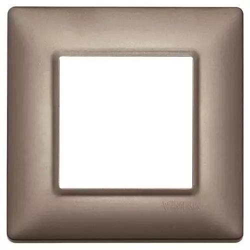 VIMAR PLANA - PLACCA 2M NICHEL PERLATO