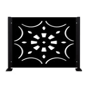Ringhiera DEKOPLAST rettangolare mod. ELASTA Colore: nero