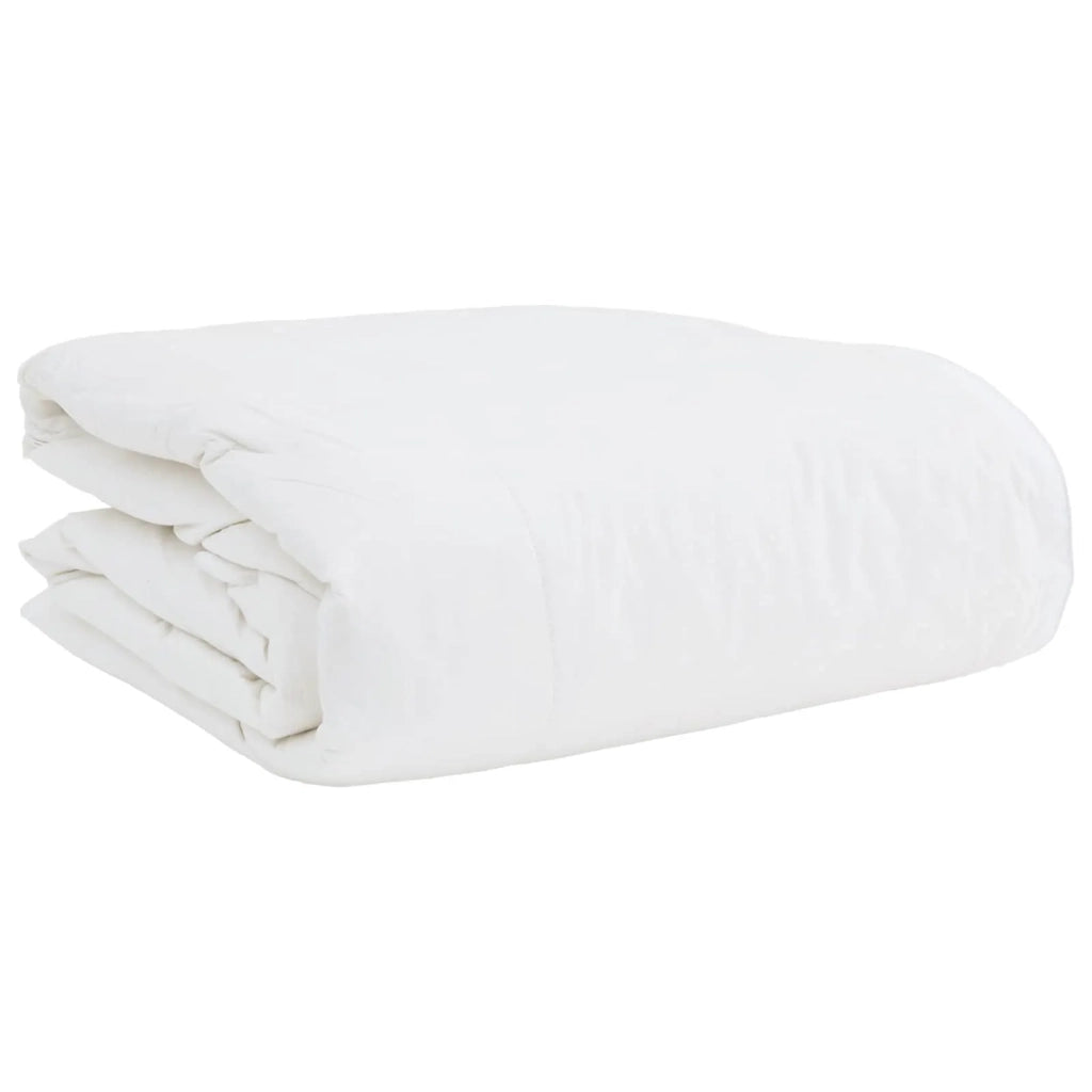Piumone | Duvet 2-in-1 con cuscino 2 pz Bianco Piuma d'anatra