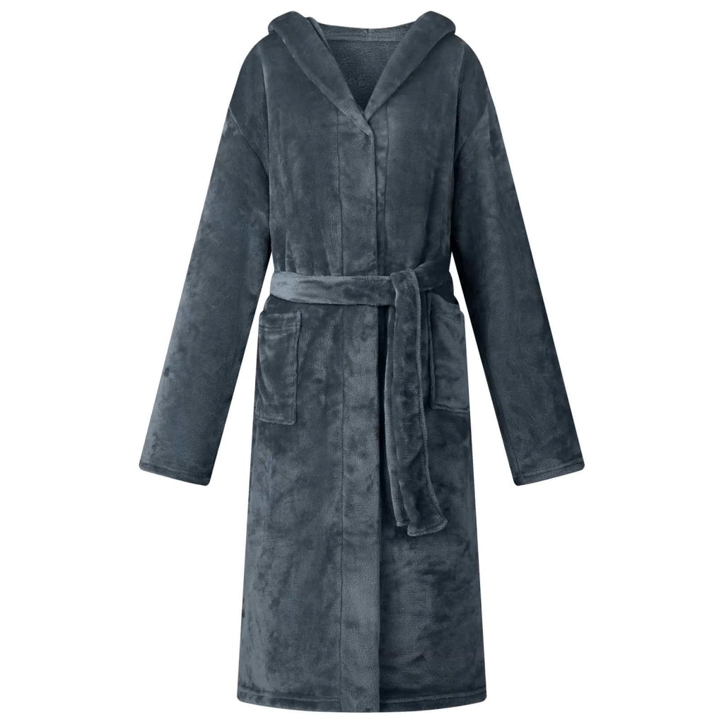 Accappatoio con Cappuccio Blu navy xxxl Flanella 42017242