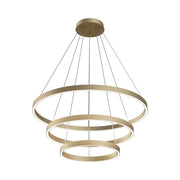 Lampada a sospensione Maytoni Rim oro LED 80cm 4000K