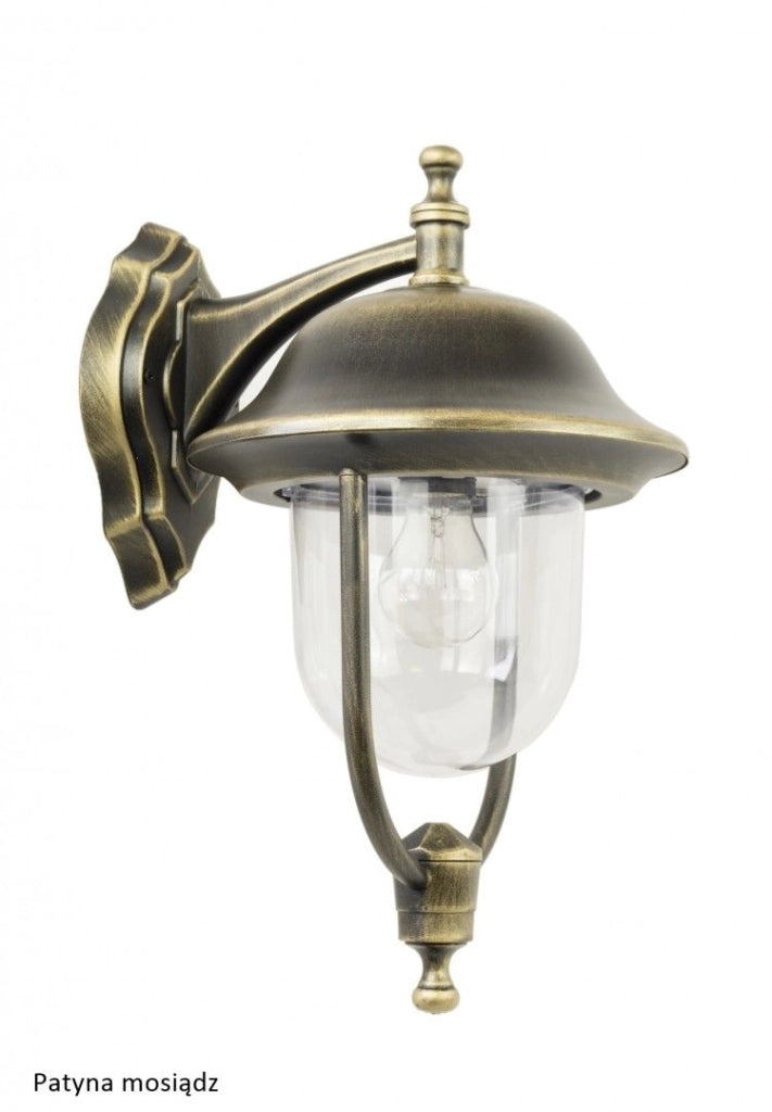 Applique esterna rétro nera 1 luce E27 IP43 SU-MA Prince