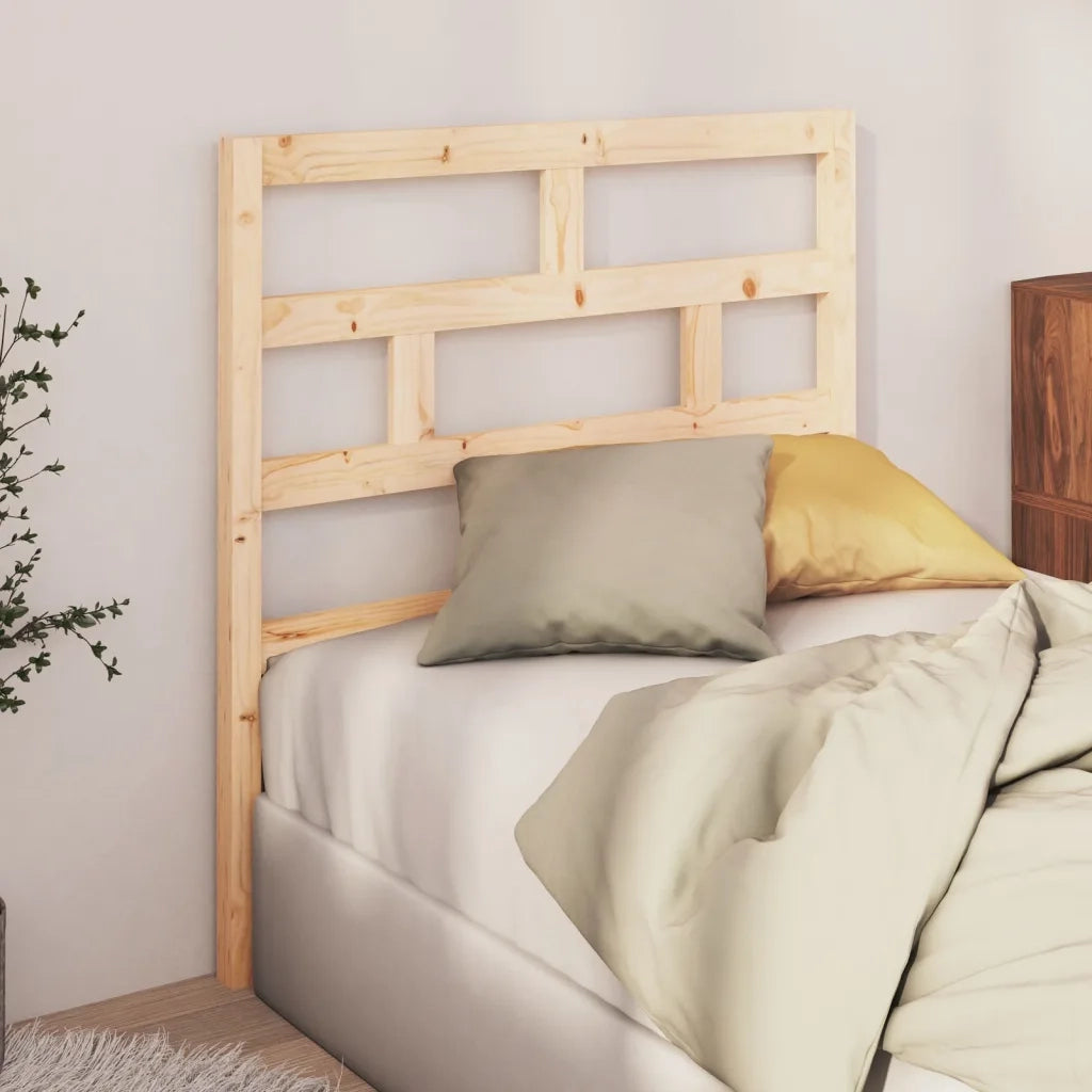 Testiera | Testata per Letto 96x4x100 cm in Legno Massello di Pino