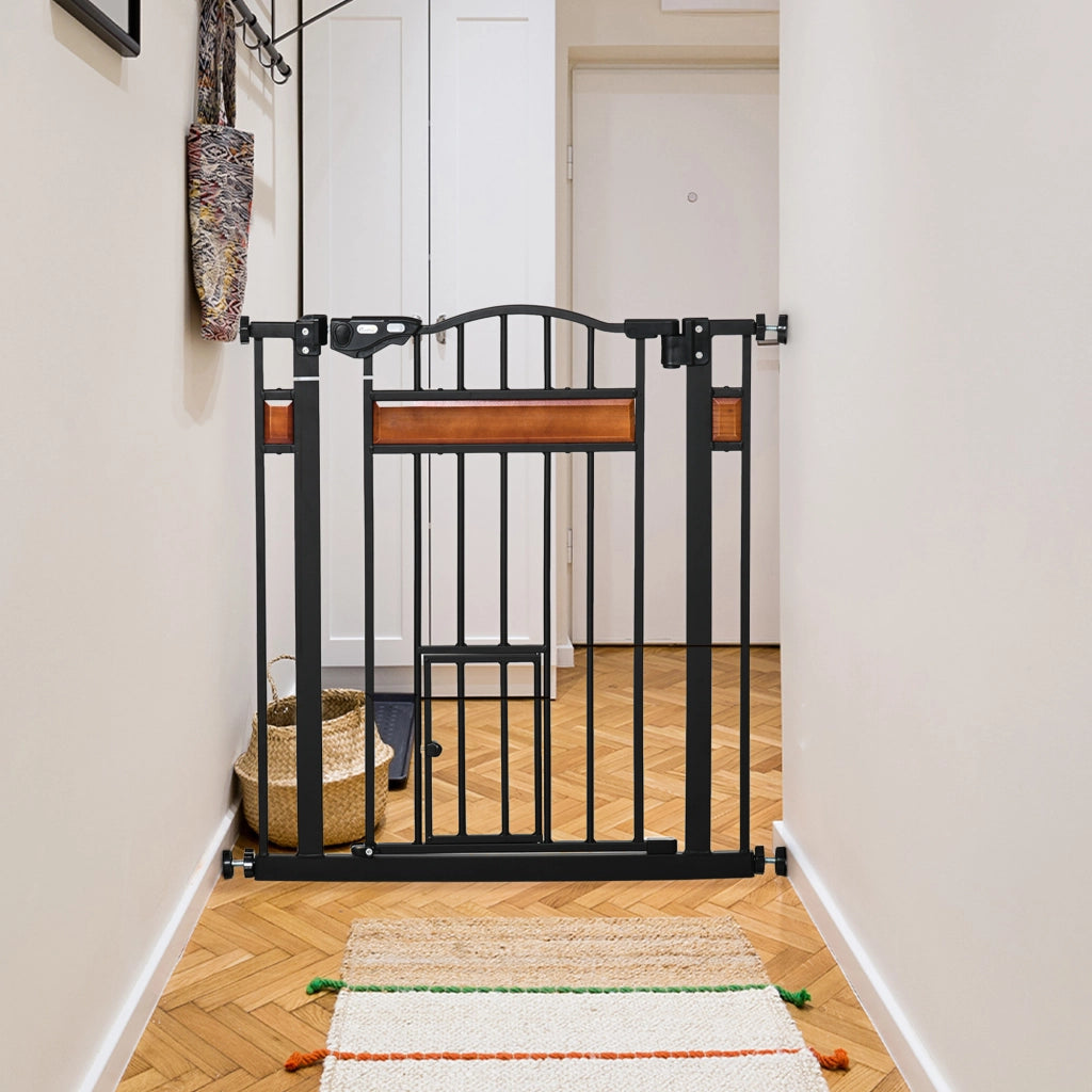 Cancellino per Cani Estensibile ¨C Minimal ¨C Nero 74-80cm