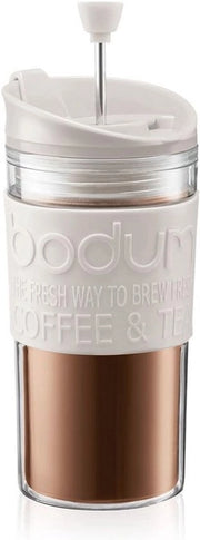 Set di Pressione per Viaggi 035 l crèmewit - Macchina da Caffè con accessorio per drink supplementare - Bodum