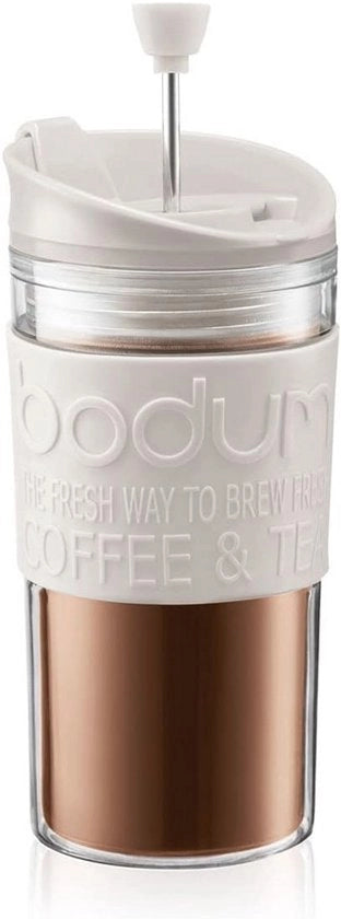 Set di Pressione per Viaggi 035 l crèmewit - Macchina da Caffè con accessorio per drink supplementare - Bodum