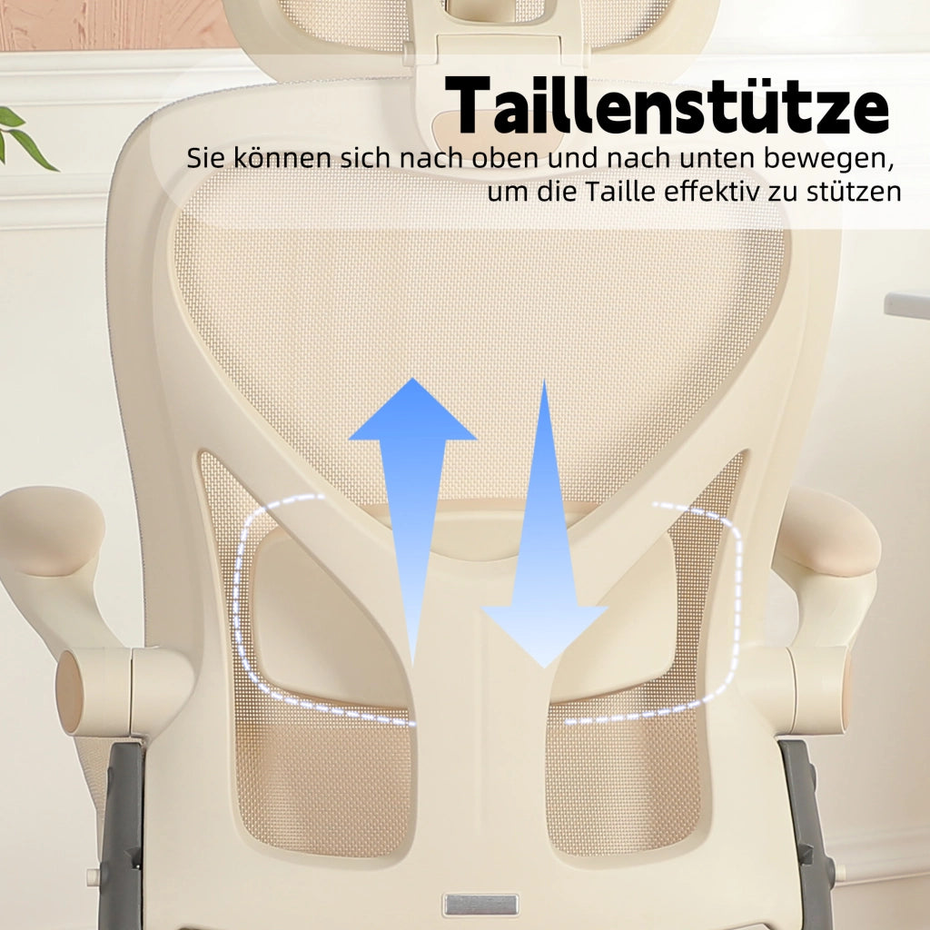 Sedia da Ufficio Ergonomica ¨C Minimal ¨C Cremisi