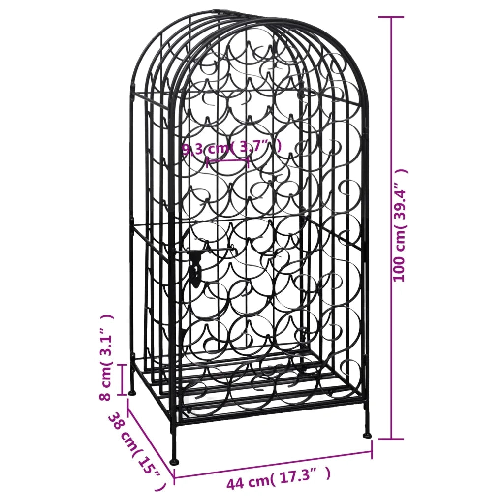 Portabottiglie per 35 Bottiglie in Metallo CFW9612405