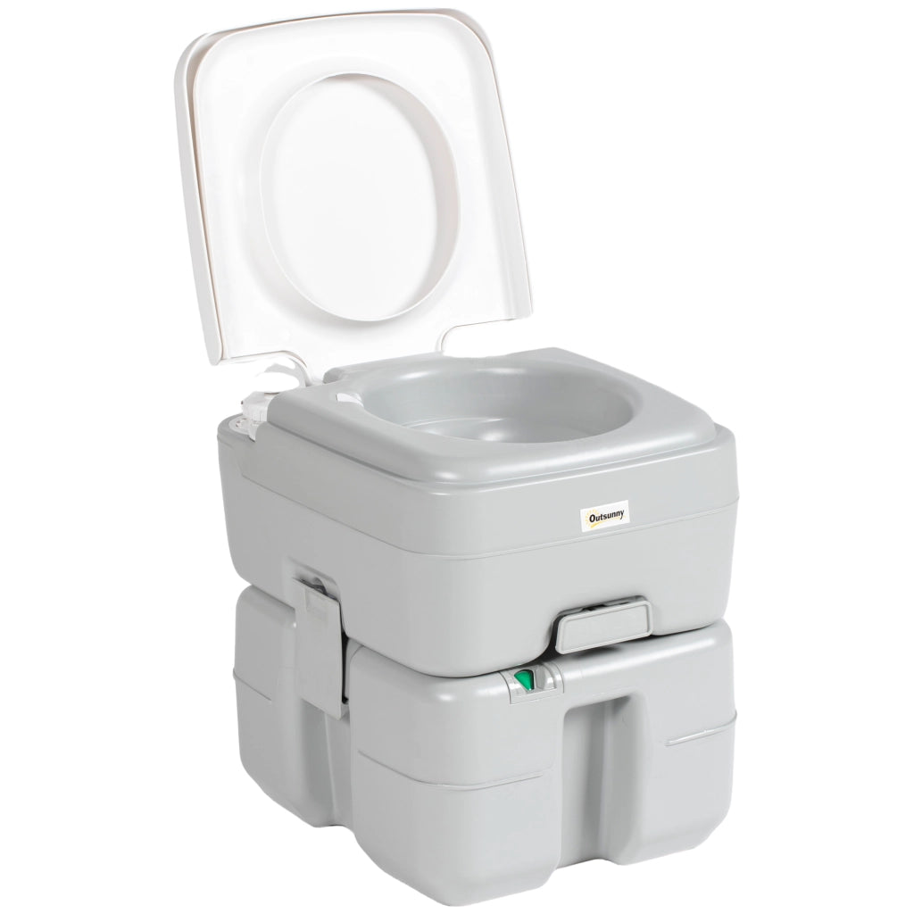 WC Portatile 20L ¨C Xylo ¨C Indicatore Livello Grigio 33x40x43cm