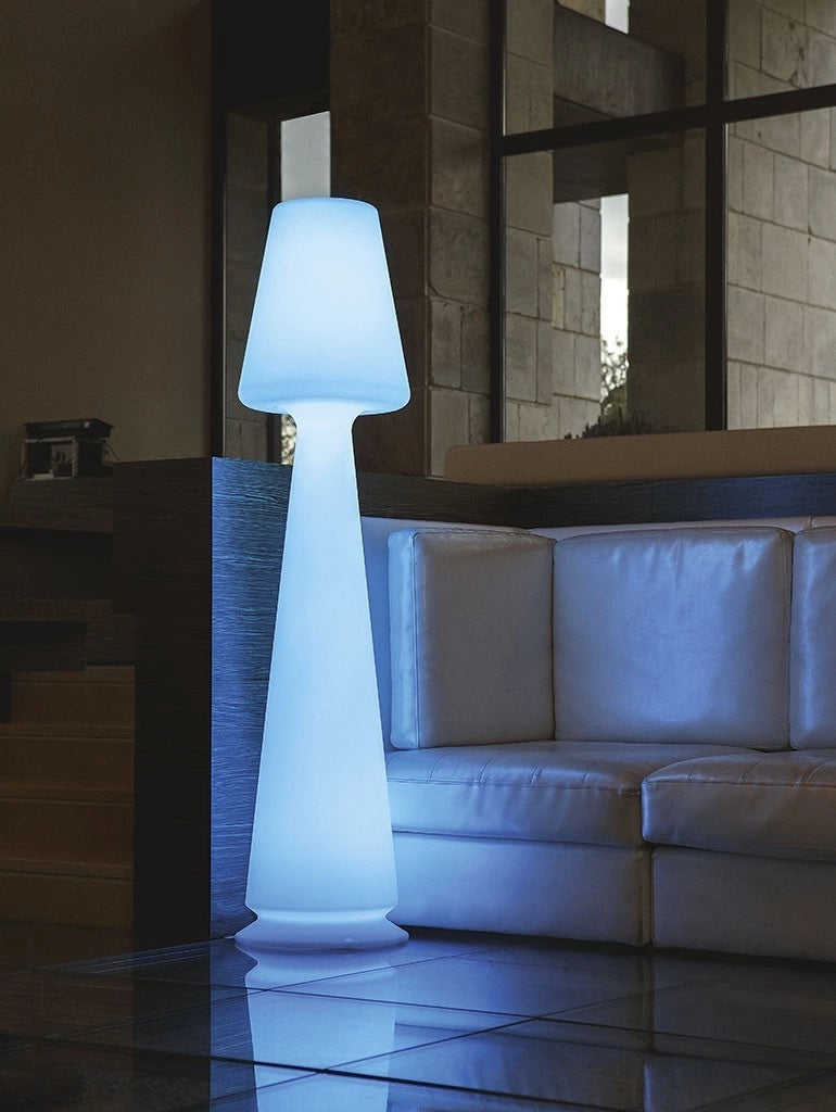LAMPADA PIANTANA LED MULTICOLORE CON TELECOMANDO MOD.CHLOE CM.39X165