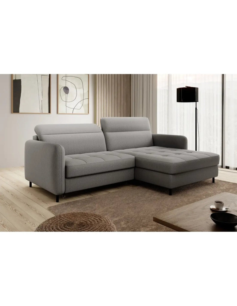 Divano ad angolo collezione GOUMSI colore Grigio
