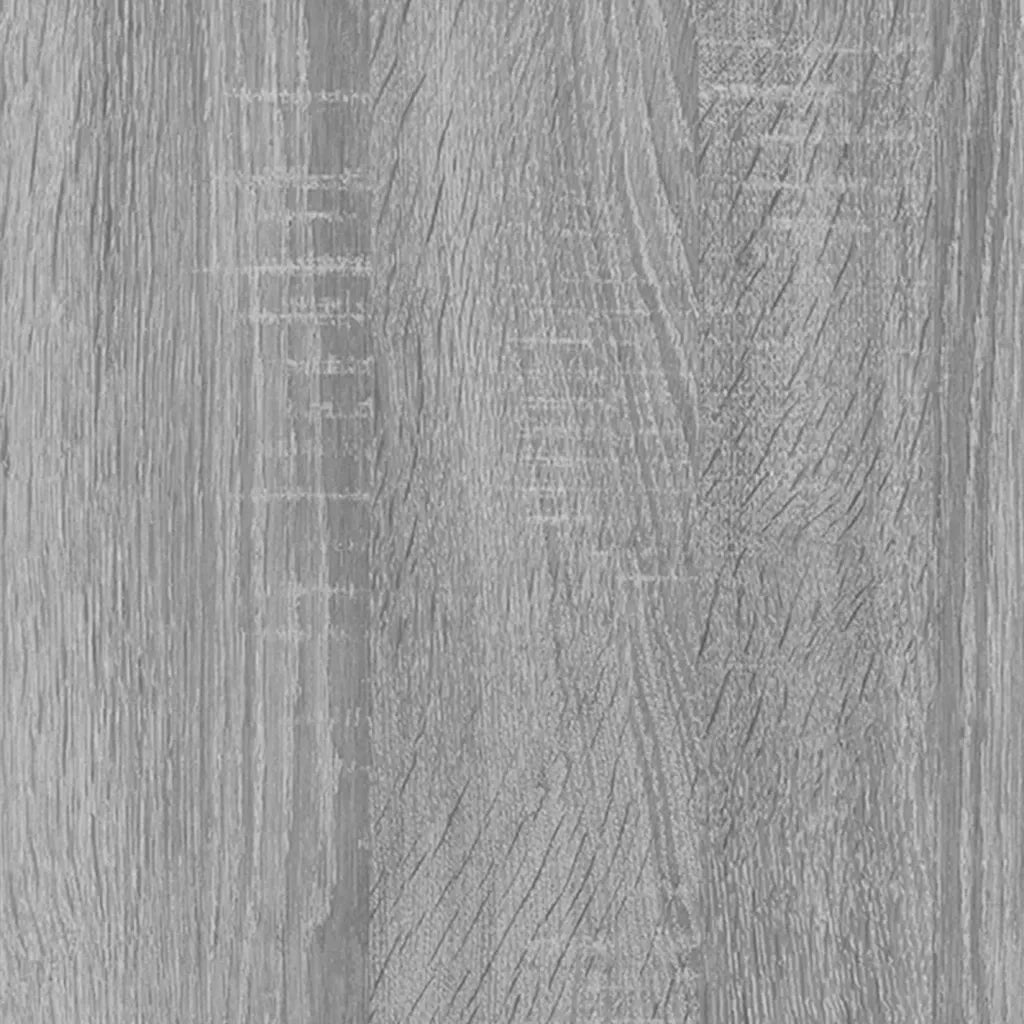Set di Mobili da Bagno Grigio Sonoma in Legno Multistrato cod mxl 11893