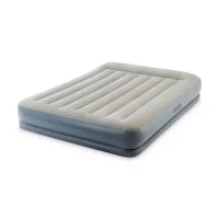 Intex 64118ND - Materasso Gonfiabile Matrimoniale Pillow Rest Mid-Rise Autogonfiante, 152x203x30 cm