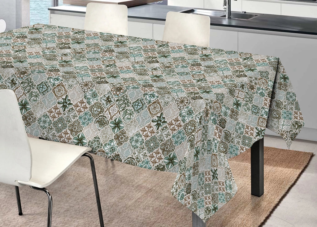 Tovaglia Tavolo Cucina Copritavola Digitale 100% Cotone Sole SV - 145x190 - Sole