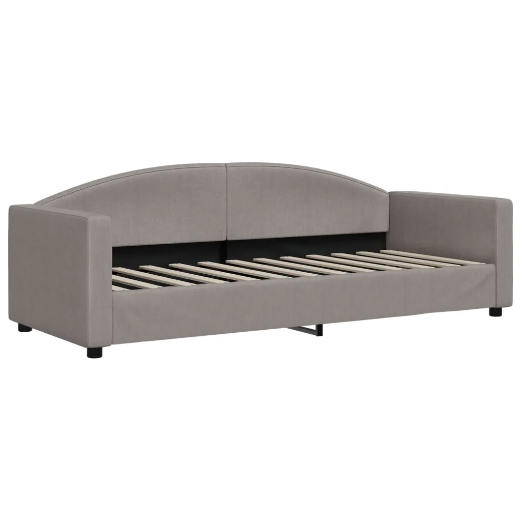Divano letto | Sof¨¤ letto | Letto singolo Estraibile Tortora 80x200 cm Tessuto