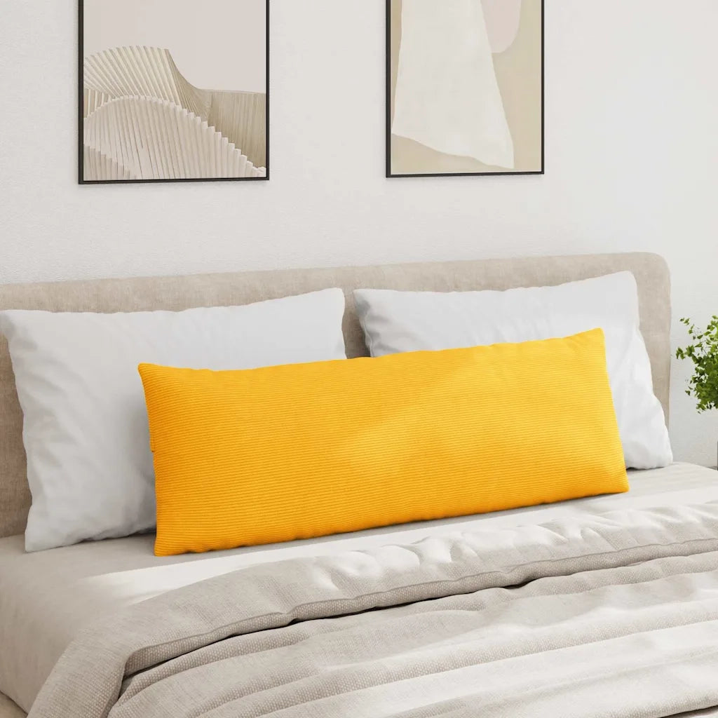 Cuscini da Divano 2 pcs Giallo Chiaro 120 x 40 cm 42013823