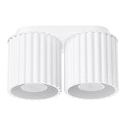 Lampada da soffitto AURA 2 bianco GU10