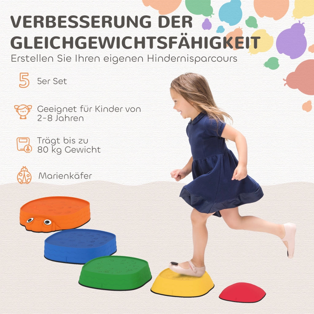 Set di Pietre di Equilibrio per Bambini ¨C Minimal ¨C 5 Pezzi