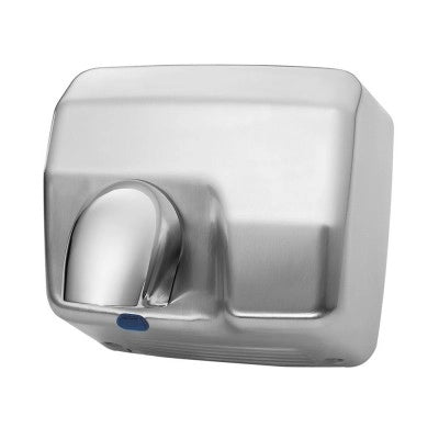 Asciugamani elettrico con sensore 2500W in acciaio inox satinato