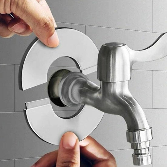 Copertura Decorativa in Acciaio Inossidabile - Resistenze al Calore e Corrosione - Facile da Installare - Lunga Durata - Copertura di Tubo