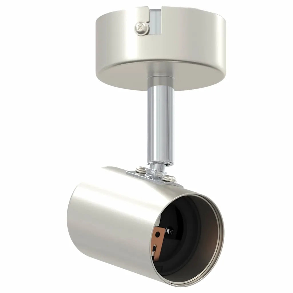 Faretto da soffitto Nichel 6,5 x 6 x 11,5 cm Metallo CFW4605525