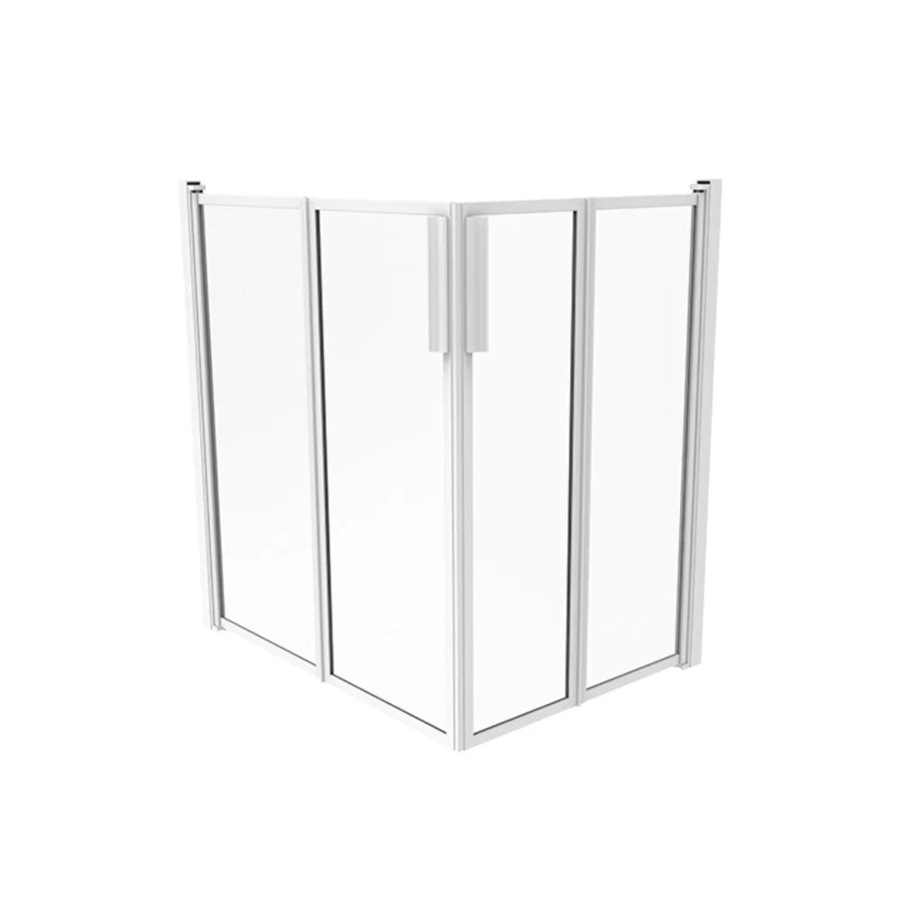 Box doccia 80X80 cm H.100 cm in polyglass