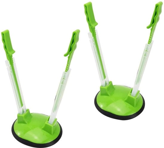 Immagini di Cucina - Sacchetto Portatile - Raccordo Manuale per Contenitori - Regolabile - Ideale per la Cucina - Adatto per Sacchetti di Plastica