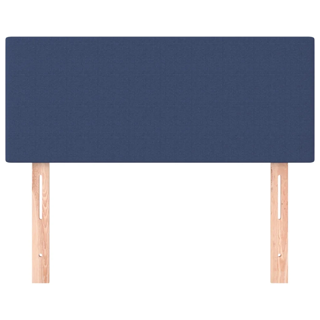 Testiera Blu 80x5x78/88 cm in Tessuto 345730