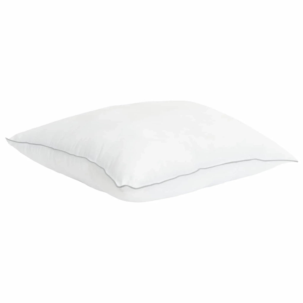 Cuscino 2 pcs Bianco 60 x 60 cm Fibra di bambù 42042034